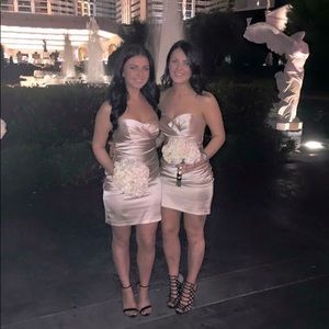 Gold bridesmaid dress! Worn once